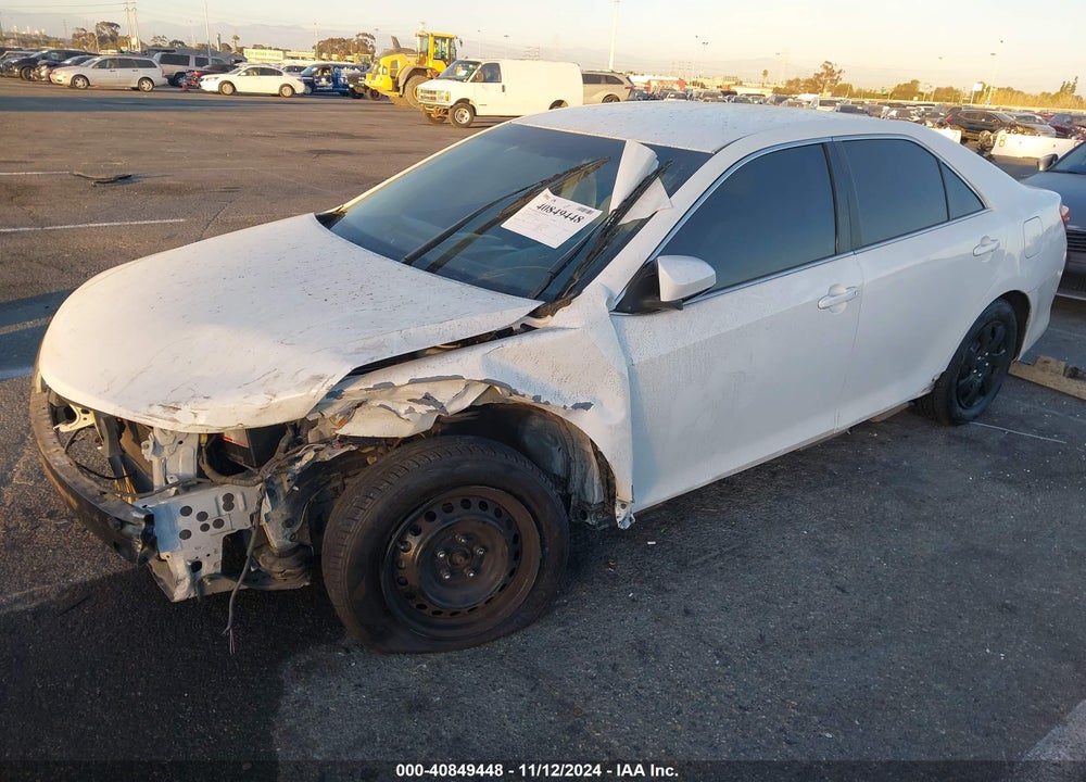 2012 TOYOTA CAMRY LE VIN: 4T1BF1FK7CU536118