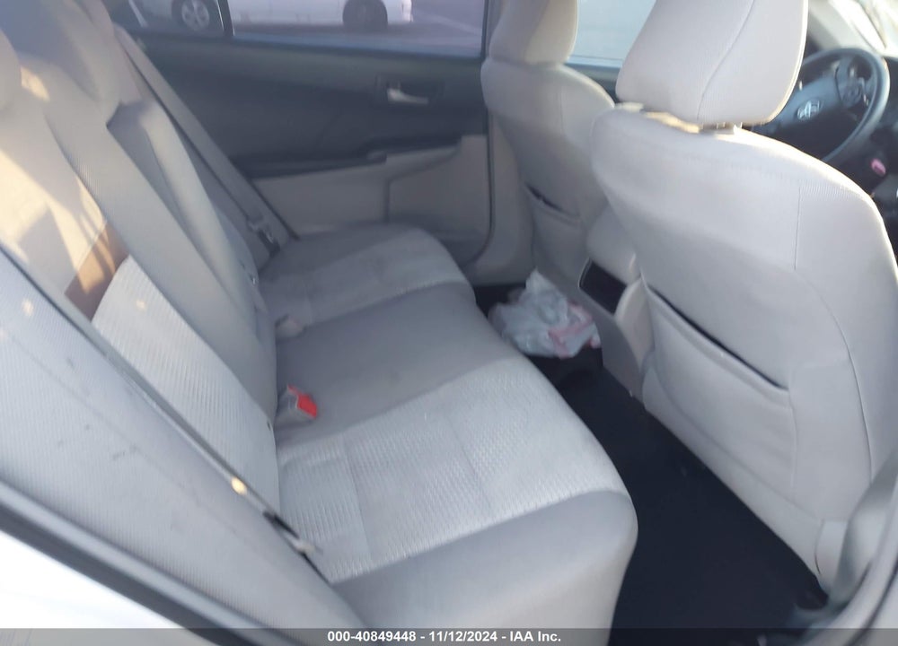 2012 TOYOTA CAMRY LE VIN: 4T1BF1FK7CU536118