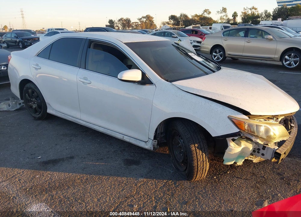 2012 TOYOTA CAMRY LE VIN: 4T1BF1FK7CU536118