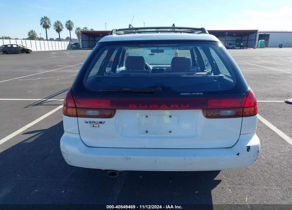 1995 SUBARU LEGACY L/OUTBACK VIN: 4S3BK6358S7345977