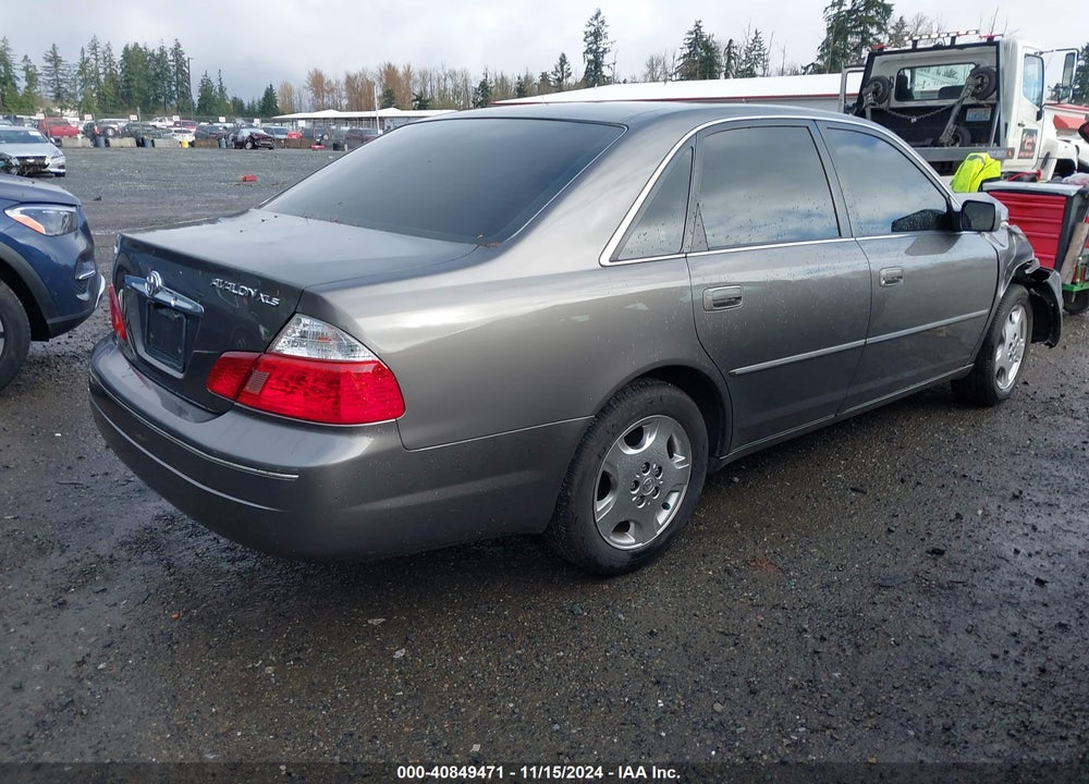 2004 TOYOTA AVALON XLS VIN: 4T1BF28B54U349559