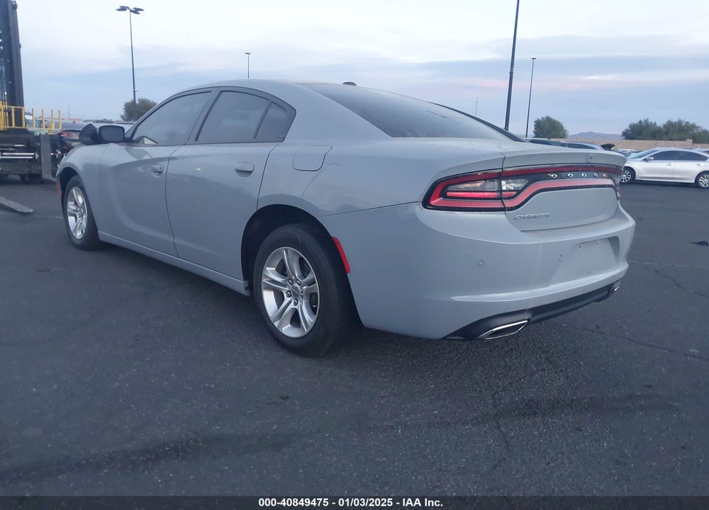2021 DODGE CHARGER SXT RWD VIN: 2C3CDXBG3MH628287