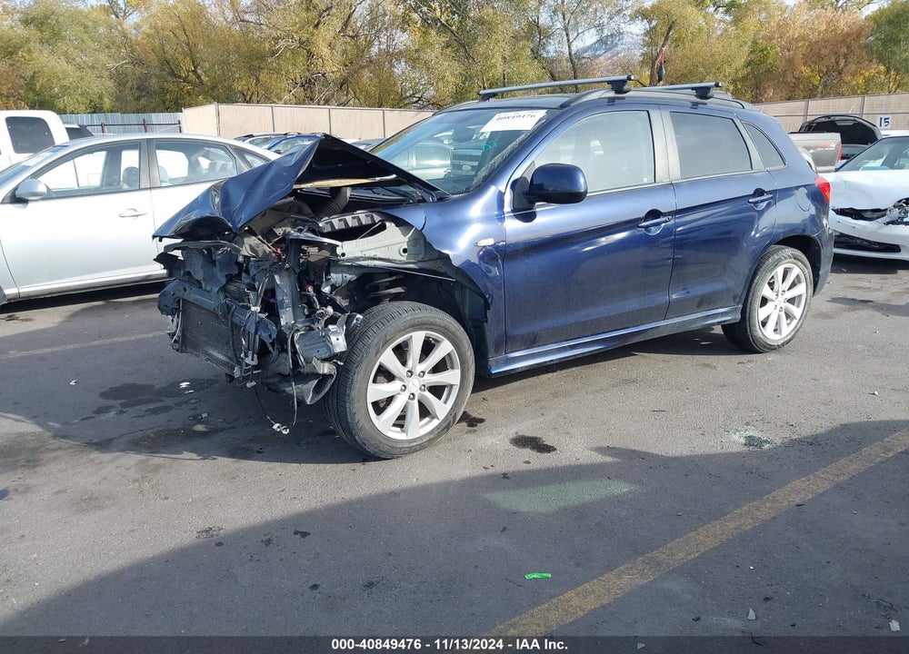 2012 MITSUBISHI OUTLANDER SPORT SE VIN: JA4AR4AUXCZ000505