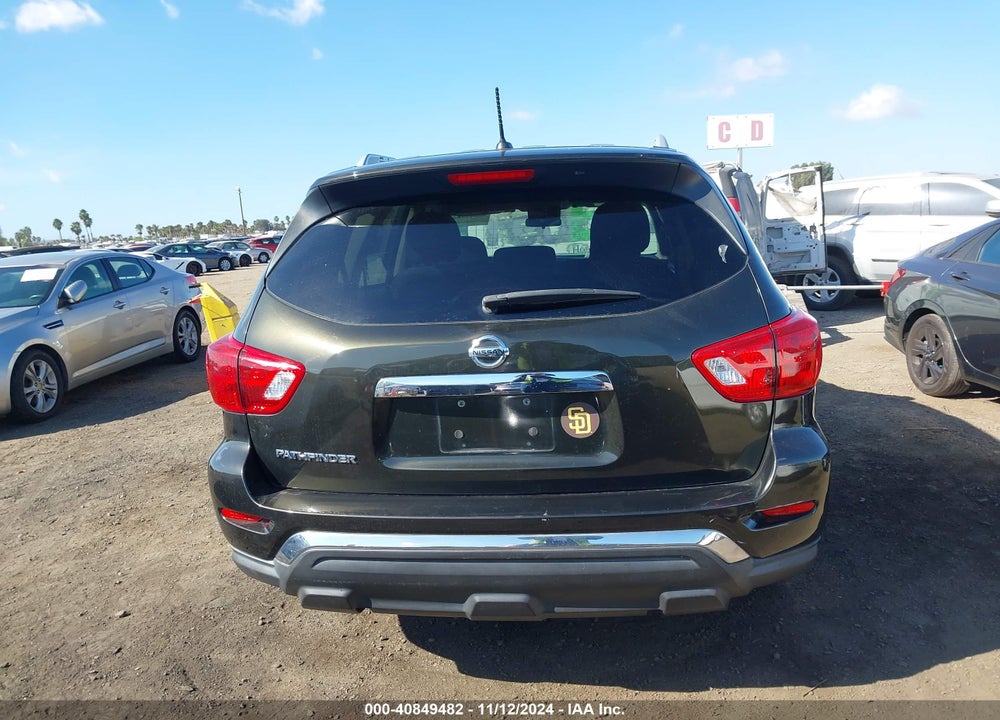 2017 NISSAN PATHFINDER S VIN: 5N1DR2MN8HC603681