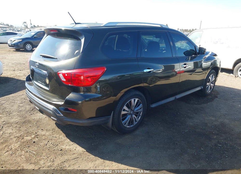2017 NISSAN PATHFINDER S VIN: 5N1DR2MN8HC603681