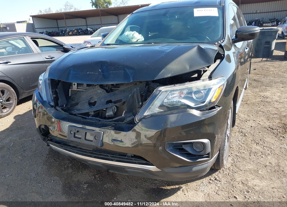 2017 NISSAN PATHFINDER S VIN: 5N1DR2MN8HC603681
