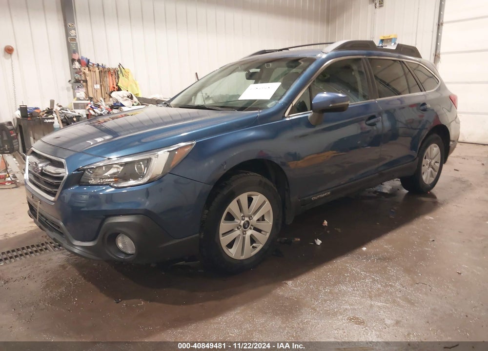 2019 SUBARU OUTBACK 2.5I PREMIUM VIN: 4S4BSAFC6K3330586