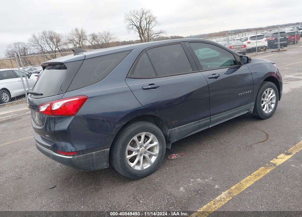 2018 CHEVROLET EQUINOX LS VIN: 3GNAXREV1JL119423