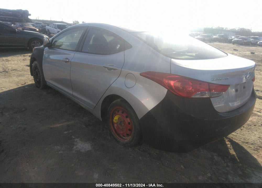 2011 HYUNDAI ELANTRA GLS VIN: 5NPDH4AE0BH047966