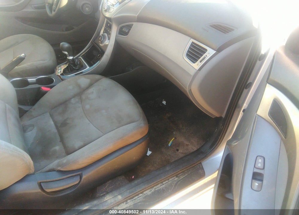 2011 HYUNDAI ELANTRA GLS VIN: 5NPDH4AE0BH047966