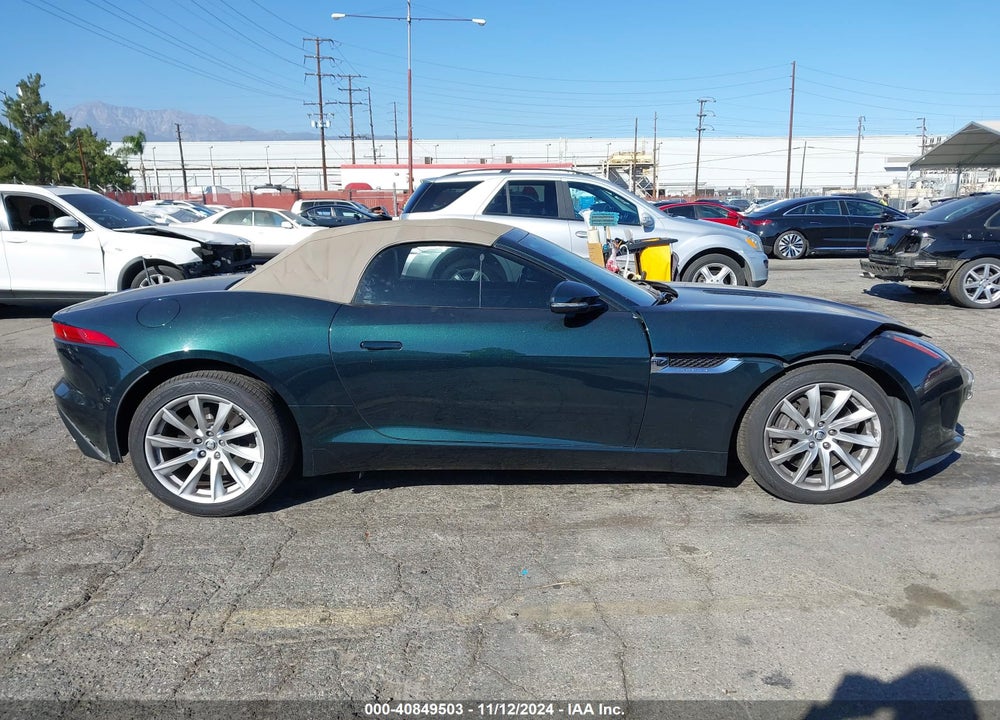 2014 JAGUAR F-TYPE VIN: SAJWA6E71E8K03618