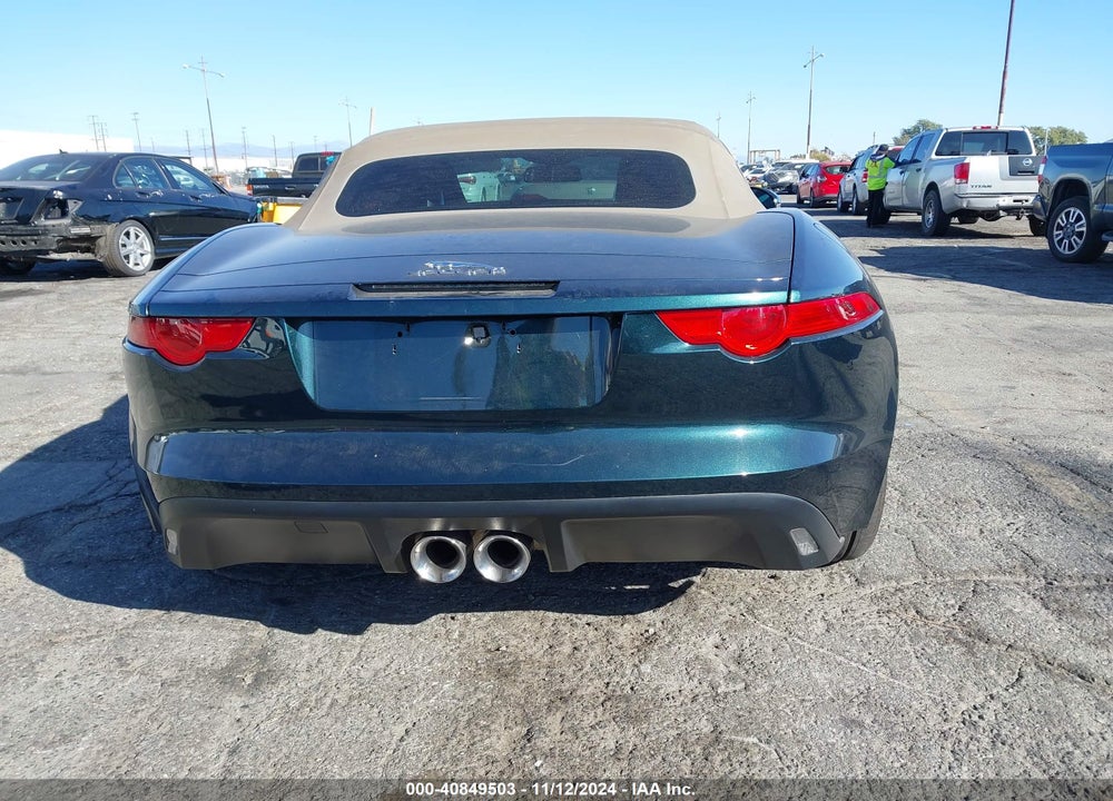 2014 JAGUAR F-TYPE VIN: SAJWA6E71E8K03618