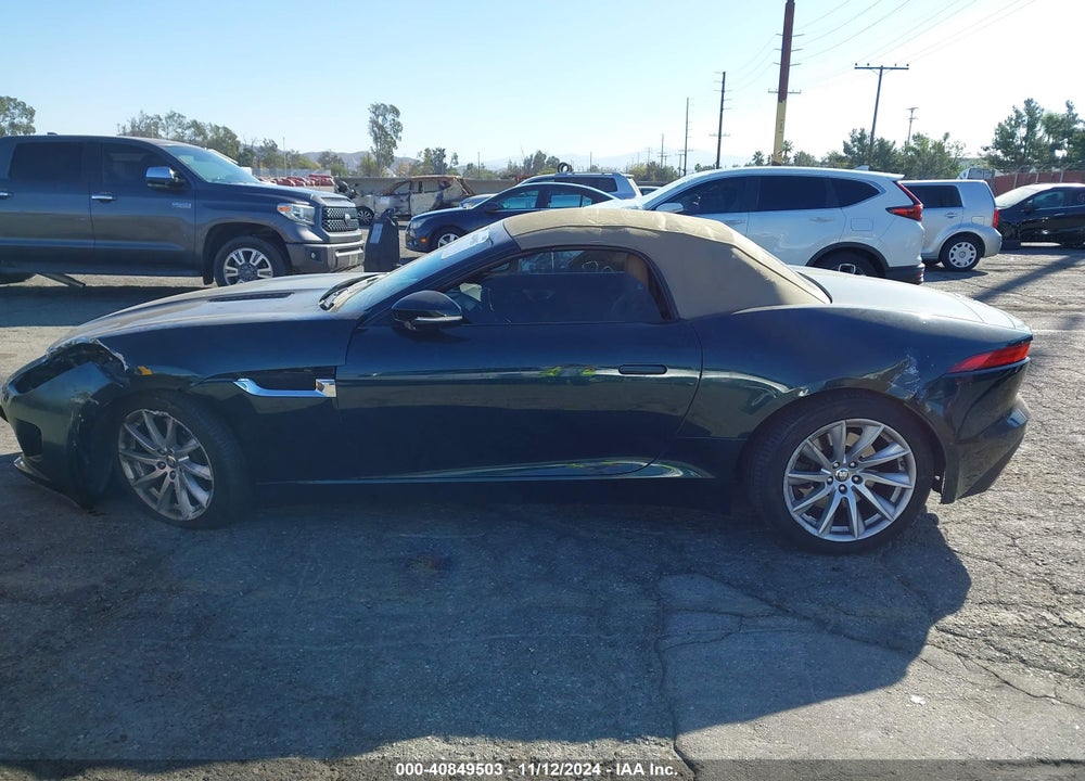 2014 JAGUAR F-TYPE VIN: SAJWA6E71E8K03618