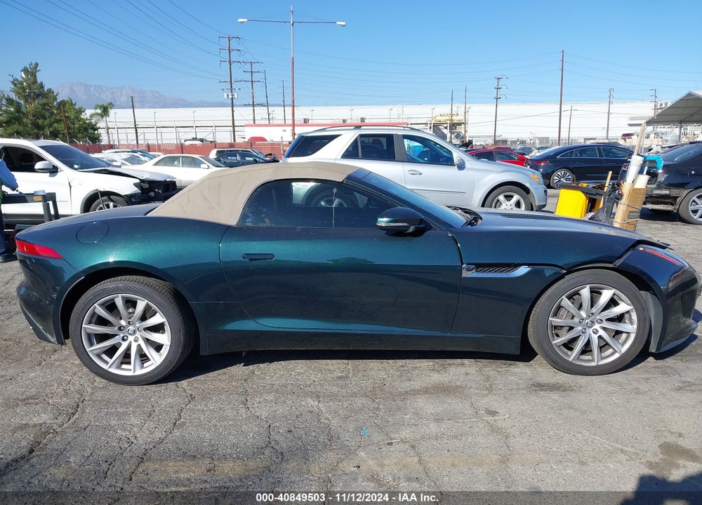 2014 JAGUAR F-TYPE VIN: SAJWA6E71E8K03618