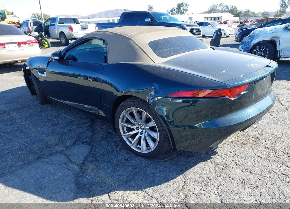 2014 JAGUAR F-TYPE VIN: SAJWA6E71E8K03618