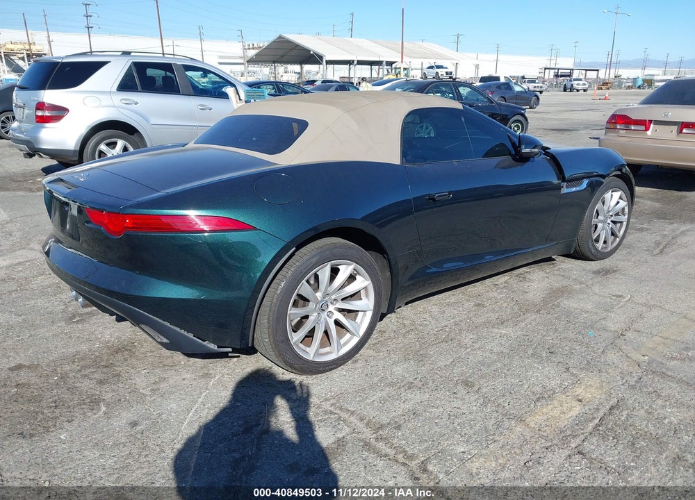 2014 JAGUAR F-TYPE VIN: SAJWA6E71E8K03618