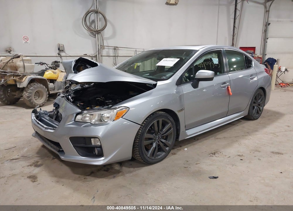 2016 SUBARU WRX PREMIUM VIN: JF1VA1E62G9831274
