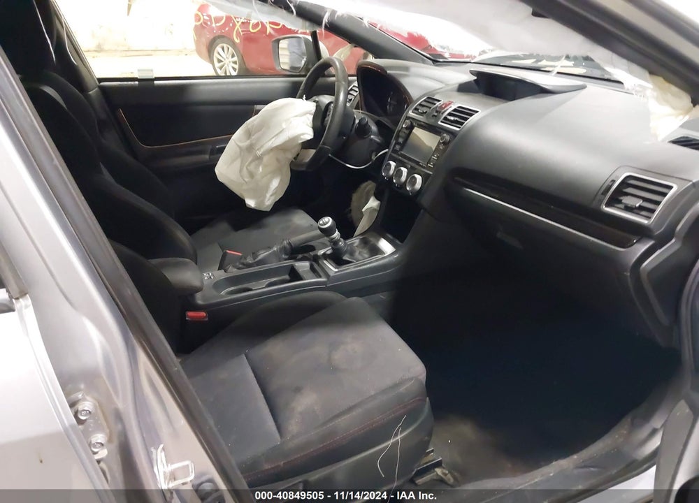 2016 SUBARU WRX PREMIUM VIN: JF1VA1E62G9831274