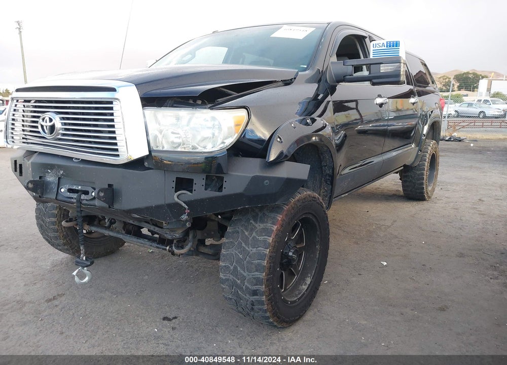 2010 TOYOTA TUNDRA CREWMAX LIMITED VIN: 5TFHY5F19AX095868