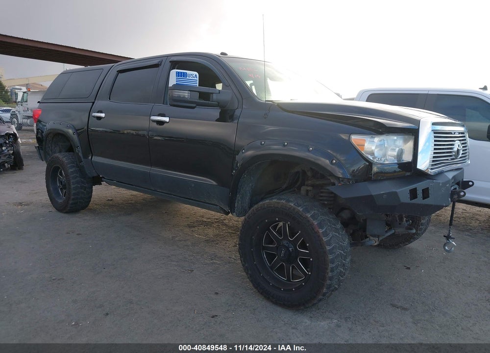 2010 TOYOTA TUNDRA CREWMAX LIMITED VIN: 5TFHY5F19AX095868