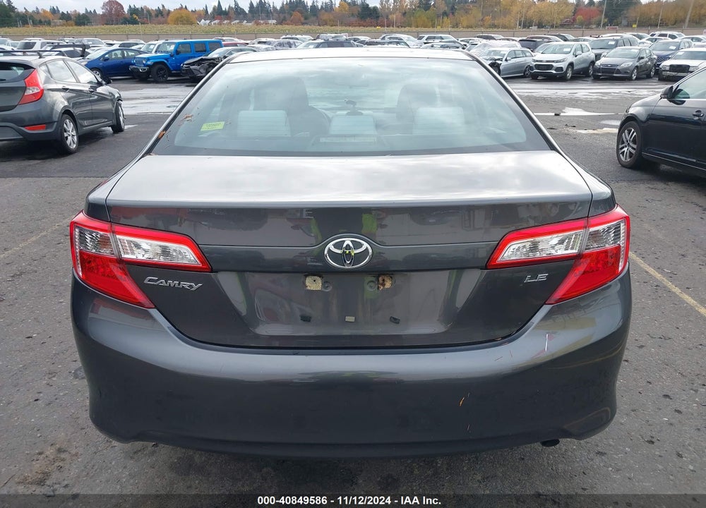 2013 TOYOTA CAMRY LE VIN: 4T4BF1FK7DR305811