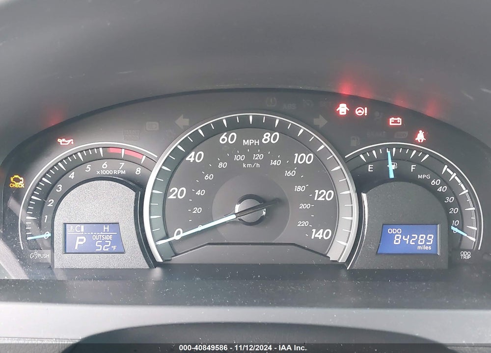 2013 TOYOTA CAMRY LE VIN: 4T4BF1FK7DR305811