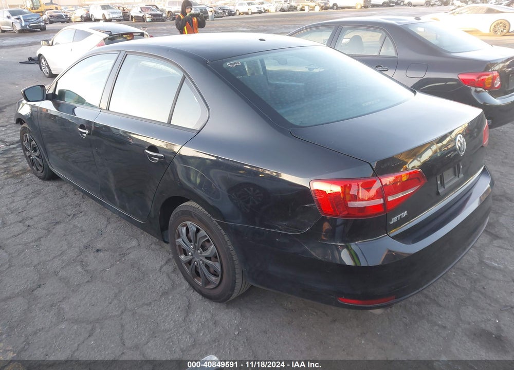 2015 VOLKSWAGEN JETTA 2.0L S VIN: 3VW2K7AJ4FM349216