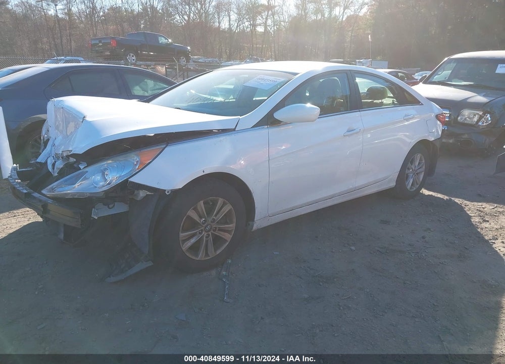 2012 HYUNDAI SONATA GLS VIN: 5NPEB4AC5CH462092