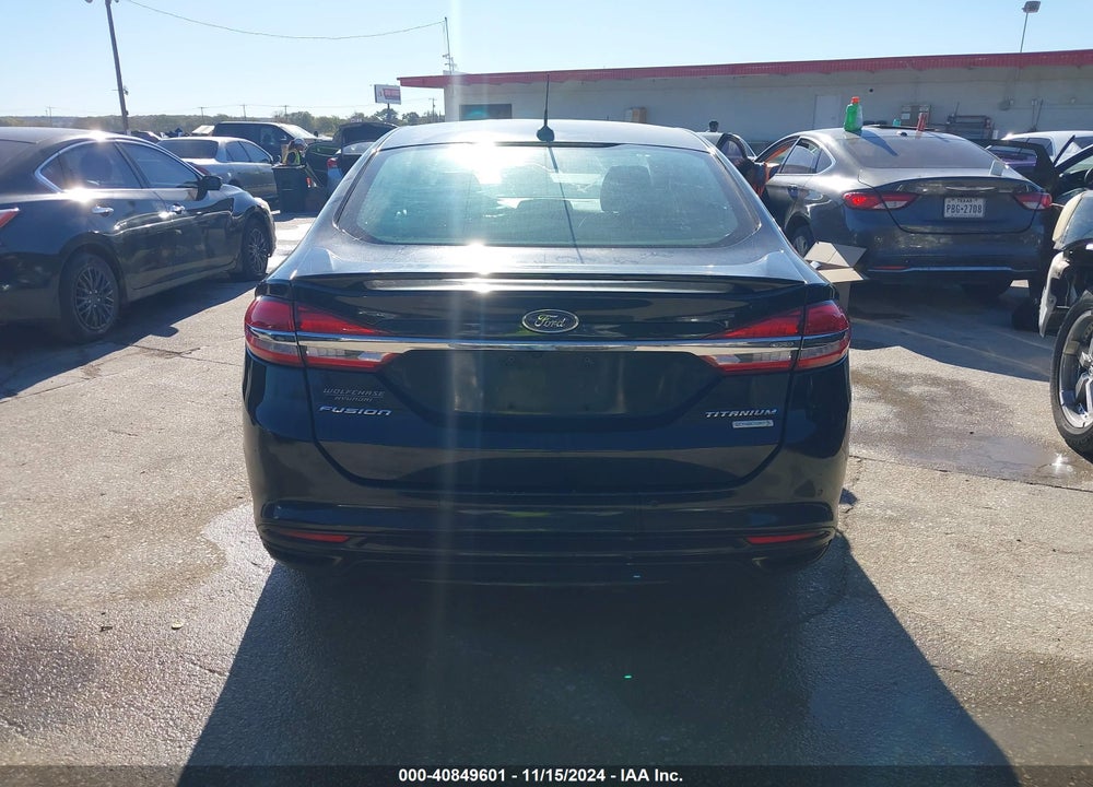 2017 FORD FUSION VIN: 3FA6P0K91HR116116