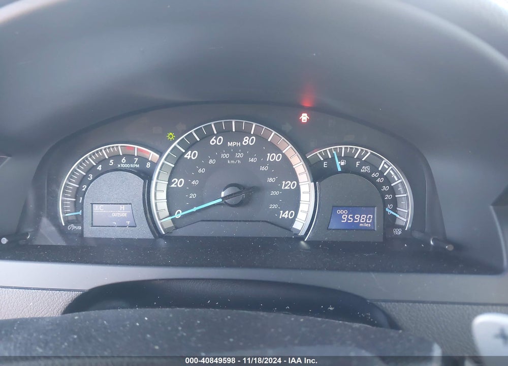 2014 TOYOTA CAMRY SE VIN: 4T1BF1FK1EU836336