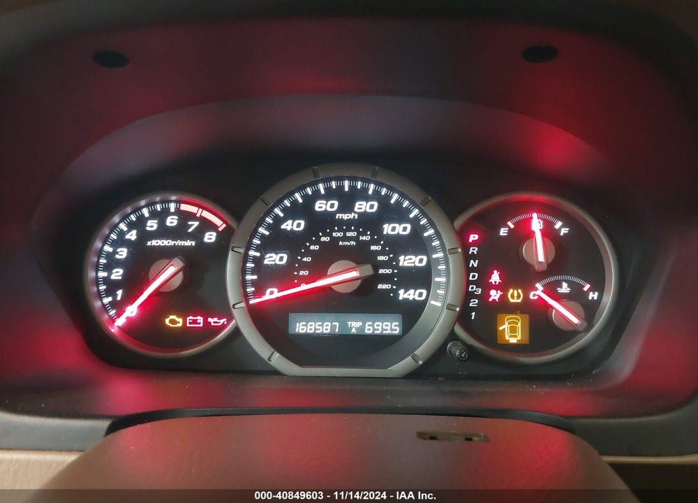 2008 HONDA PILOT EX-L VIN: 5FNYF18588B024423