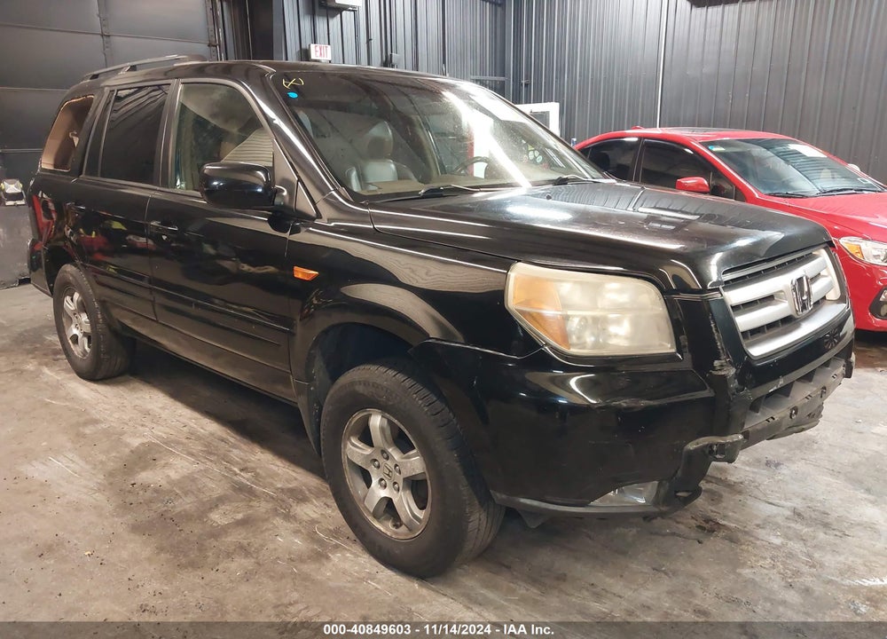 2008 HONDA PILOT EX-L VIN: 5FNYF18588B024423