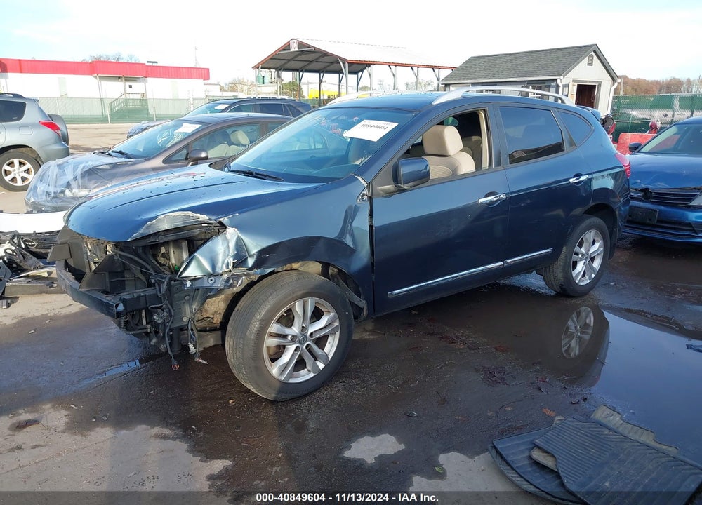 2013 NISSAN ROGUE SV VIN: JN8AS5MVXDW602364