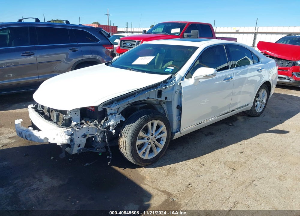 2012 LEXUS ES 350 VIN: JTHBK1EG9C2492047