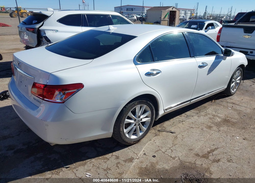 2012 LEXUS ES 350 VIN: JTHBK1EG9C2492047