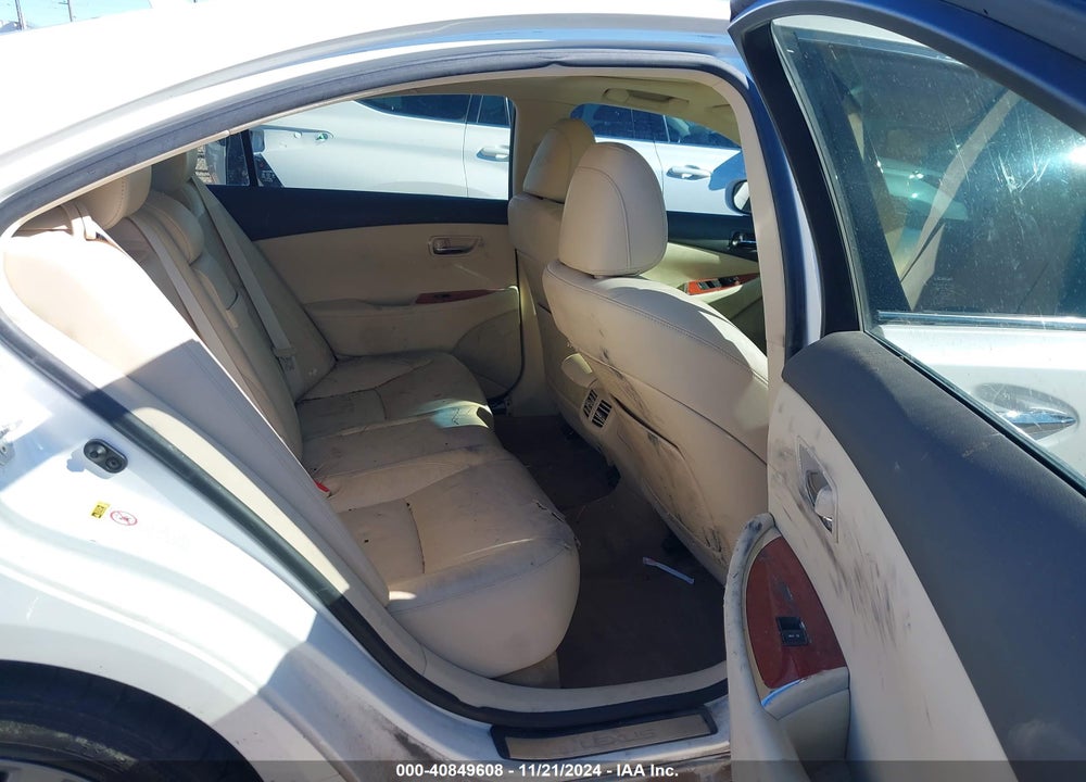 2012 LEXUS ES 350 VIN: JTHBK1EG9C2492047