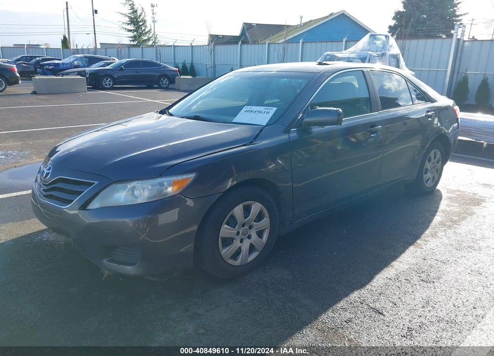 2011 TOYOTA CAMRY LE VIN: 4T4BF3EK5BR095977