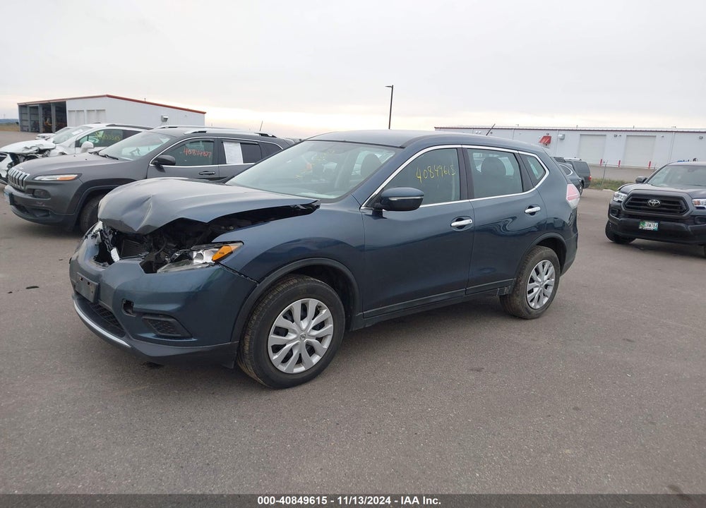 2014 NISSAN ROGUE S VIN: 5N1AT2MV5EC865061