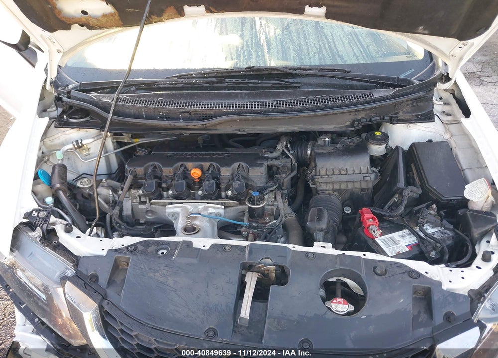 2013 HONDA CIVIC LX VIN: 19XFB2F51DE284528
