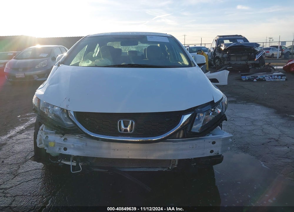 2013 HONDA CIVIC LX VIN: 19XFB2F51DE284528