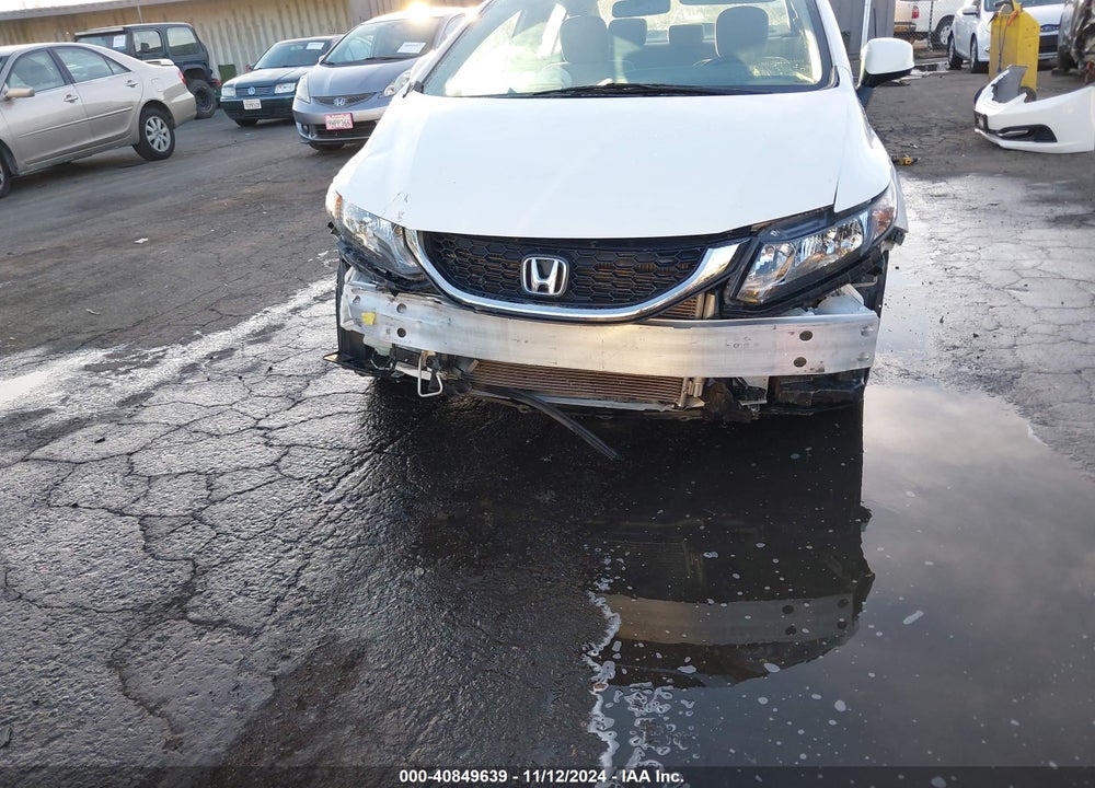 2013 HONDA CIVIC LX VIN: 19XFB2F51DE284528