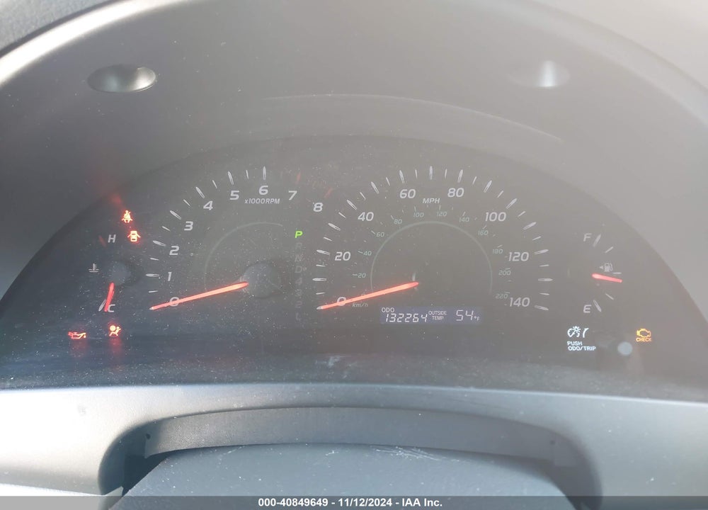 2007 TOYOTA CAMRY LE VIN: 4T1BE46K17U542801