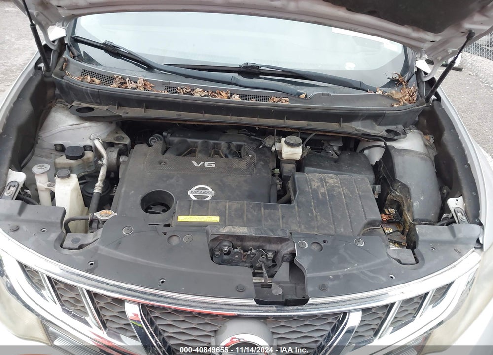 2011 NISSAN MURANO S VIN: JN8AZ1MW0BW171639