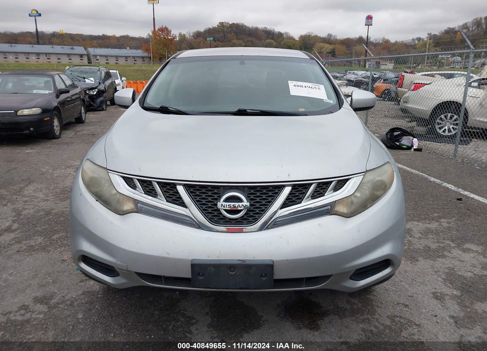 2011 NISSAN MURANO S VIN: JN8AZ1MW0BW171639