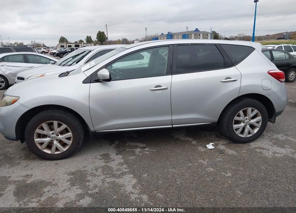 2011 NISSAN MURANO S VIN: JN8AZ1MW0BW171639
