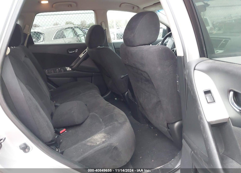 2011 NISSAN MURANO S VIN: JN8AZ1MW0BW171639