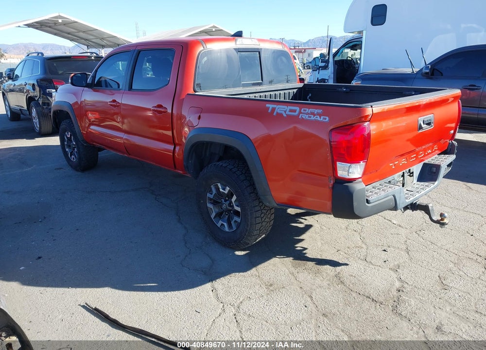 2018 TOYOTA TACOMA TRD OFF ROAD VIN: 3TMAZ5CN6JM076710