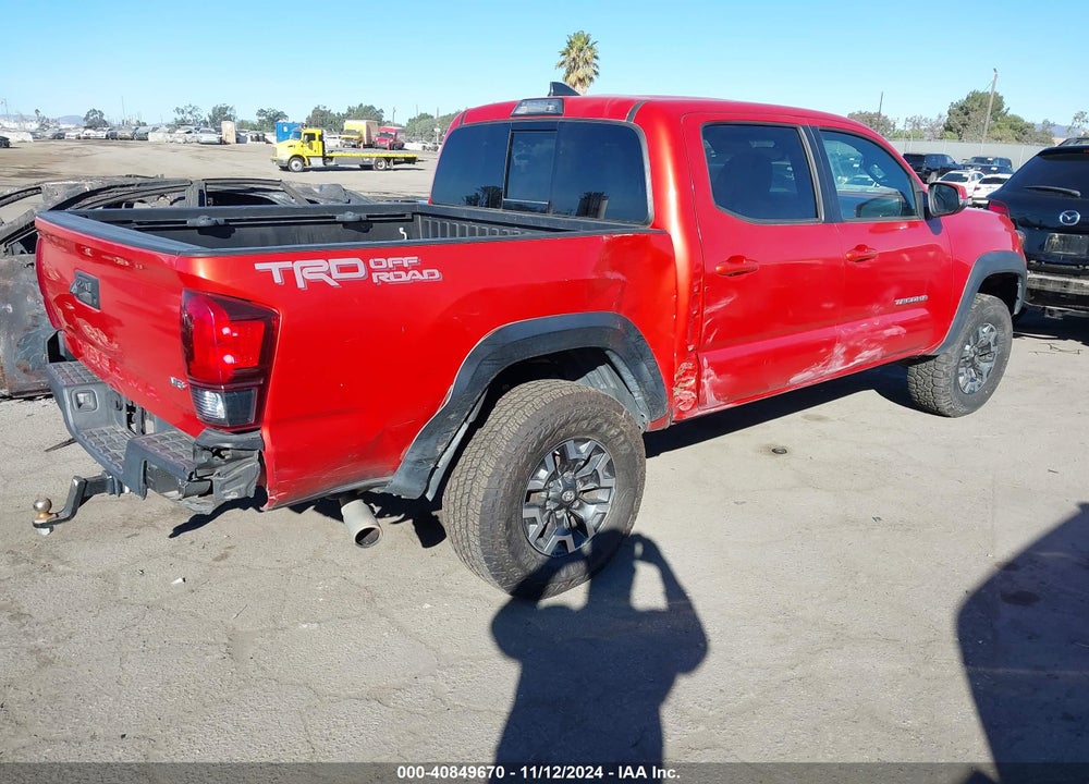 2018 TOYOTA TACOMA TRD OFF ROAD VIN: 3TMAZ5CN6JM076710