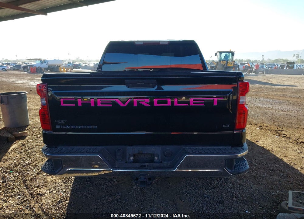 2020 CHEVROLET SILVERADO 1500 4WD  SHORT BED LT/4WD  STANDARD BED LT VIN: 1GCUYDED3LZ192348
