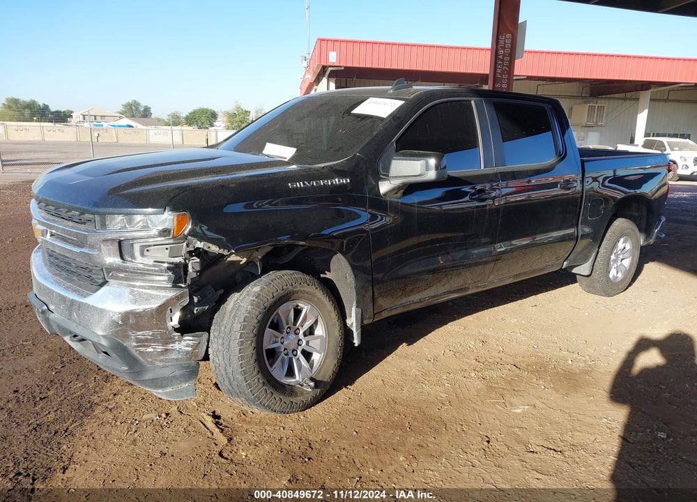 2020 CHEVROLET SILVERADO 1500 4WD  SHORT BED LT/4WD  STANDARD BED LT VIN: 1GCUYDED3LZ192348